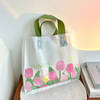 Gift Reusable Flower Print Tote Bag - Assorted - Set Of 50