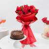 Romance Blooms And Truffle Cake