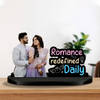 Romance Redefined Personalized Acrylic Photo Frame