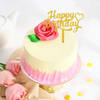 Rose Decor Mini Birthday Cake Online