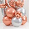 Shop Rose Gold Charm Birthday Balloon Arrangement