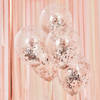 Buy Rose Gold Confetti Sparkle Balloons  Arrangement