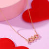 Rose Gold XOXO Pendant Chain Love Gift Online