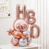 Rose Luxe Birthday Balloon Arrangement