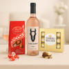 Rose Wine & Chocos