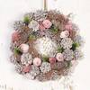 Roselight Pearl Christmas Wreath