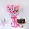Roses and Cake Gift Hamper