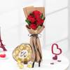 Roses And Chocolates Combo For Valentine's Day