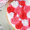 Buy Roses Aplenty Fresh Cream Valentine Cake