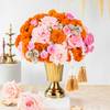 Buy Royal Marigold And Rose Centerpiece