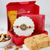 Rudraksha And Ganesha Rakhi Hamper