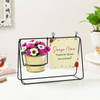 Buy Saasu Maa's Personalized Swinging Metal Planter