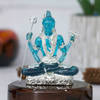 Sacred Lord Shiva Glass Sculpture