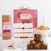 Sacred Rakhis And Dodha Barfi Hamper