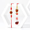 Sacred Rudraksh Bhaiya Bhabhi Rakhi