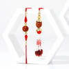 Sacred Rudraksh Bhaiya Bhabhi Rakhi