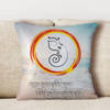 Buy Satin Pillow with Ganpati Print