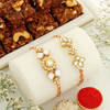 Say It with Sweets Set of 2 Rakhi Hamper