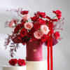 Scarlet Devotion - 35 Mixed Red & Pink Rose Bunch