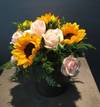 Seasonal flowers in vase Online
