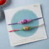 Buy Semi Precious Stone Rakhi (Set of 2)