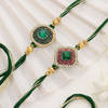 Semi- Precious Stone Rakhi (Set of 2)