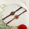 Gift Set of 2 Elegant Rakhi Hamper