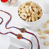 Set of 2 Peacock Rakhi With Cashews Online