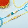 Set of 2 Pearl Rakhi