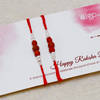 Shop Set of 2 Rakhis with 250g Kaju Katli & Cadbury Celebrations