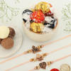Set of 3 Rakhis with Assorted Chocolates