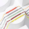 Gift Set of 5 Vibrant Beaded Rakhis