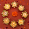 Set of 8 Illumination Lotus Candles Online