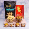 Set of Kalash Diya with Gourmet Hamper
