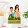 Siblings Forever Personalized Caricature