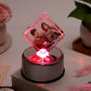 Gift Siblings Forever Personalized LED Crystal Cube