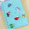 Shop Silicone Cover Notebook With Charms - Assorted - Single Piece
