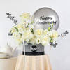 Shop Silver Love Anniversary Blooms Arrangement