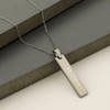 Silver Stainless Steel Personalised Pendant Online