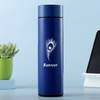 Gift Smart Personalized Stainless Steel Water Blue Bottle (350 ml)