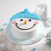 Snowman Semi Fondant Cake