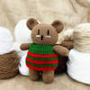 Snuggly Handcrafted Crochet Teddy - Single Piece