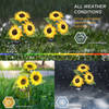 Shop Solar Powered Light - Sunflower - Assorted - Single Piece