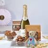 Sparkling Wine, Chocolates, And Teddy Gift Hamper Online