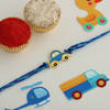 Speedy Car Adorable Kids Rakhi