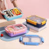 Buy Spill-Proof 2 Grid Lunch Box - Assorted - Single Piece