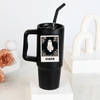 Shop Spooky Chic Personalized Halloween Tumbler With Straw