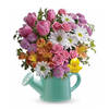 Spring Watering Can Floral Bouquet