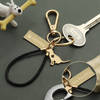 Stay Pawsitive Personalized Keychain