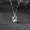 Gift Sterling Silver Zirconia Pendant
